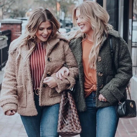 🌟  FREE PEOPLE SO SOFT COZY TEDDY PEACOAT NWT 🌟 - Picture 5 of 14